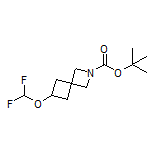 2-Boc-6-(difluoromethoxy)-2-azaspiro[3.3]heptane