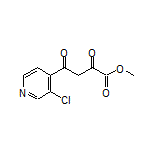 Methyl 4-(3-Chloro-4-pyridyl)-2,4-dioxobutanoate