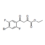 Ethyl 4-(4-Bromo-2,5-difluorophenyl)-2,4-dioxobutanoate