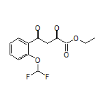 Ethyl 4-[2-(Difluoromethoxy)phenyl]-2,4-dioxobutanoate