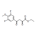 Ethyl 4-(3,5-Difluoro-4-methoxyphenyl)-2,4-dioxobutanoate