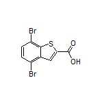 4,7-Dibromobenzothiophene-2-carboxylic Acid