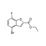 Ethyl 4-Bromo-7-fluorobenzothiophene-2-carboxylate