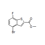 Methyl 4-Bromo-7-fluorobenzothiophene-2-carboxylate