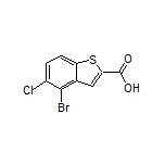 4-Bromo-5-chlorobenzothiophene-2-carboxylic Acid