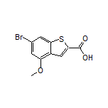 6-Bromo-4-methoxybenzothiophene-2-carboxylic Acid