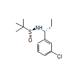 (S)-N-[(R)-1-(3-Chlorophenyl)propyl]-2-methylpropane-2-sulfinamide