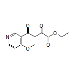 Ethyl 4-(4-Methoxy-3-pyridyl)-2,4-dioxobutanoate