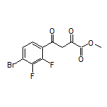 Methyl 4-(4-Bromo-2,3-difluorophenyl)-2,4-dioxobutanoate