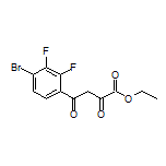 Ethyl 4-(4-Bromo-2,3-difluorophenyl)-2,4-dioxobutanoate