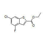 Ethyl 6-Chloro-4-fluorobenzo[b]thiophene-2-carboxylate