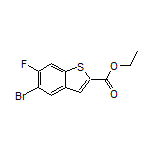 Ethyl 5-Bromo-6-fluorobenzothiophene-2-carboxylate