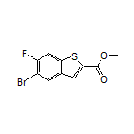 Methyl 5-Bromo-6-fluorobenzothiophene-2-carboxylate