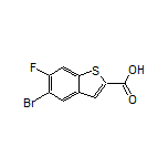 5-Bromo-6-fluorobenzothiophene-2-carboxylic Acid