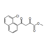 Methyl 4-(8-Chloro-1-naphthyl)-2,4-dioxobutanoate