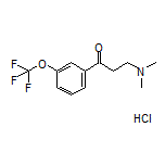 3-(Dimethylamino)-1-[3-(trifluoromethoxy)phenyl]-1-propanone Hydrochloride