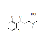 1-(2,6-Difluorophenyl)-3-(dimethylamino)-1-propanone Hydrochloride