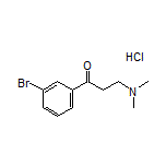 1-(3-Bromophenyl)-3-(dimethylamino)-1-propanone Hydrochloride