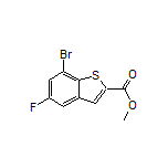 Methyl 7-Bromo-5-fluorobenzothiophene-2-carboxylate