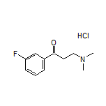 3-(Dimethylamino)-1-(3-fluorophenyl)-1-propanone Hydrochloride