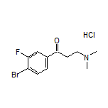 1-(4-Bromo-3-fluorophenyl)-3-(dimethylamino)-1-propanone Hydrochloride