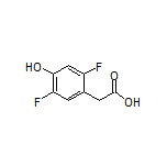 2,5-Difluoro-4-hydroxyphenylacetic Acid