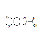 6-Bromo-5-methoxybenzothiophene-2-carboxylic Acid