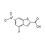 4-Fluoro-6-nitrobenzothiophene-2-carboxylic Acid