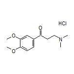 1-(3,4-Dimethoxyphenyl)-3-(dimethylamino)-1-propanone Hydrochloride