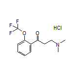 3-(Dimethylamino)-1-[2-(trifluoromethoxy)phenyl]-1-propanone Hydrochloride