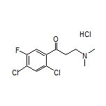 1-(2,4-Dichloro-5-fluorophenyl)-3-(dimethylamino)-1-propanone Hydrochloride