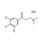 3-(Dimethylamino)-1-(3,4,5-trifluorophenyl)-1-propanone Hydrochloride