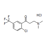 1-[2-Chloro-5-(trifluoromethyl)phenyl]-3-(dimethylamino)-1-propanone Hydrochloride