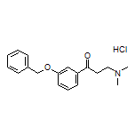 1-[3-(Benzyloxy)phenyl]-3-(dimethylamino)-1-propanone Hydrochloride