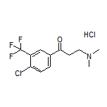 1-[4-Chloro-3-(trifluoromethyl)phenyl]-3-(dimethylamino)-1-propanone Hydrochloride