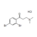 1-(2,4-Dibromophenyl)-3-(dimethylamino)-1-propanone Hydrochloride