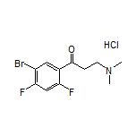 1-(5-Bromo-2,4-difluorophenyl)-3-(dimethylamino)-1-propanone Hydrochloride