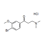 1-(4-Bromo-3-methoxyphenyl)-3-(dimethylamino)-1-propanone Hydrochloride