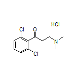 1-(2,6-Dichlorophenyl)-3-(dimethylamino)-1-propanone Hydrochloride