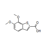 6,7-Dimethoxybenzothiophene-2-carboxylic Acid