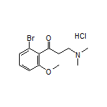 1-(2-Bromo-6-methoxyphenyl)-3-(dimethylamino)-1-propanone Hydrochloride