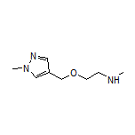 N-Methyl-2-[(1-methyl-4-pyrazolyl)methoxy]ethanamine