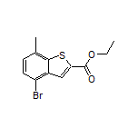 Ethyl 4-Bromo-7-methylbenzo[b]thiophene-2-carboxylate