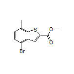 Methyl 4-Bromo-7-methylbenzothiophene-2-carboxylate