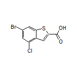 6-Bromo-4-chlorobenzothiophene-2-carboxylic Acid