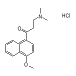 3-(Dimethylamino)-1-(4-methoxy-1-naphthyl)-1-propanone Hydrochloride