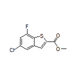 Methyl 5-Chloro-7-fluorobenzothiophene-2-carboxylate