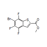 Methyl 6-Bromo-4,5,7-trifluorobenzothiophene-2-carboxylate