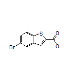 Methyl 5-Bromo-7-methylbenzothiophene-2-carboxylate