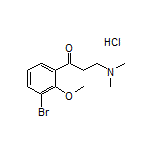 1-(3-Bromo-2-methoxyphenyl)-3-(dimethylamino)-1-propanone Hydrochloride